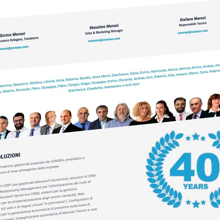 consea 40 anni – milano consea 40 anni - milano